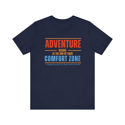 Adventure Begins Unisex T-shirt